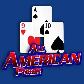 All American Poker by RTG (Reel Time Gaming), showcased at magneticslots-fi.com – game logo