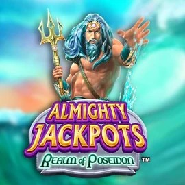 Almighty Jackpots – Realm of Poseidon casino game by Novomatic – featured logo at Magneticslots Casino