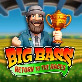 Big Bass Return to the Races logo by Pragmatic Play at Magneticslots Casino