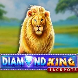 Diamond King Jackpots slot visual from SpinPlay Games available on magneticslots-fi.com