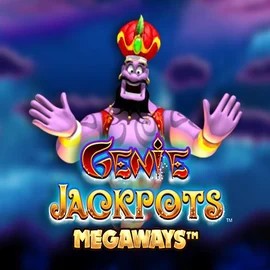 Genie Jackpots Megaways logo by Blueprint Gaming at Magneticslots Casino