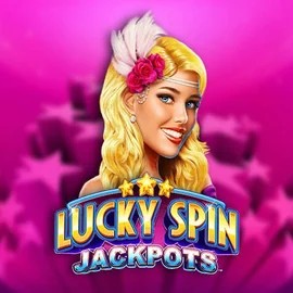 Lucky Spin Jackpots by Novomatic, showcased at magneticslots-fi.com – game logo