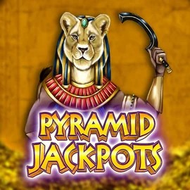 Pyramid Jackpots slot logo by King Show Games at Magneticslots Casino