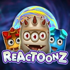 Reactoonz game by Play'n GO – logo hosted on Magneticslots Casino
