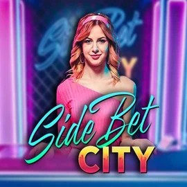 Side Bet City slot visual from Evolution available on magneticslots-fi.com